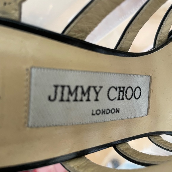 Jimmy Choo Vintage Cutout Heels - Picture 4 of 5